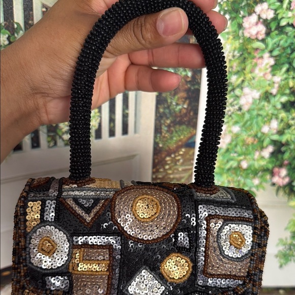 Chicos Elegant Beaded Handbag - Picture 7 of 12